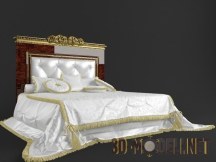 Белая кровать Grand Royal 471 AR Arredamenti
