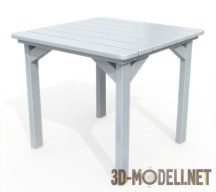 3d-модель Стол для сада