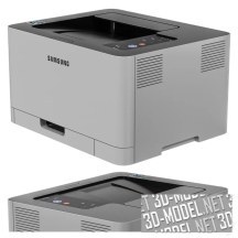 3d-модель Лазерный принтер Samsung SL-C430W