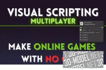 3d-ассет: Multiplayer with Visual Scripting