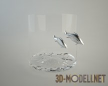 3d-модель Ваза «Illusion fish» от Adriani & Rossi