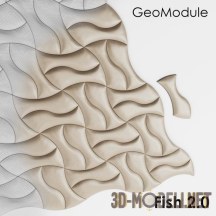 Декоративная панель GeoModule Fish 2.0