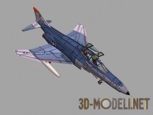 3d-модель Самолет F-4 Phantom II