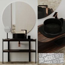 3d-модель Набор мебели Balda Collection от Jorge Herrera