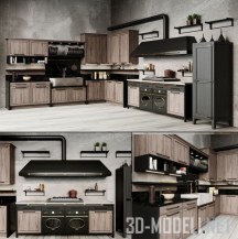 3d-модель Кухня Anteprima AR-TRE