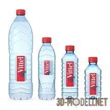 Минеральная вода Vittel разного литража