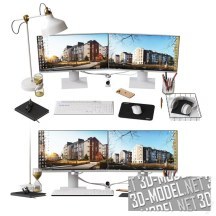 3d-модель Набор для рабочего стола CG Artist Edition №1