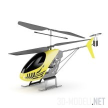 3d-модель Игрушечный вертолет