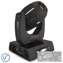 3d-модель Световая пушка Chauvet Rogue R2 Spot