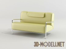 3d-модель Диванчик и кресло для ожидания