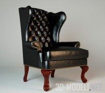 Кожаное кресло классика RS062