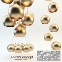 3d-модель Светильник Copper Shade от Loft&Concept