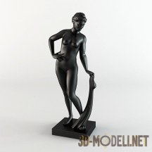 3d-модель Статуэтка обнаженной девушки