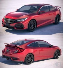 Автомобиль Honda Civic Si Coupe 2020