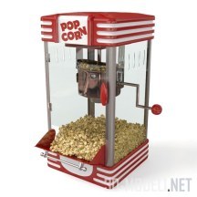 3d-модель Автомат для попкорна