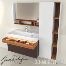 Мебель для ванной Terrace 1000 от Jacob Delafon