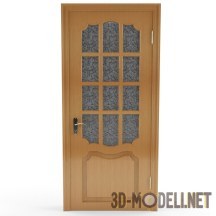 3d-модель Дверь со стеклом