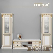3d-модель Сервант и тумба под ТВ от Merx