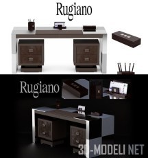 3d-модель Стол Rugiano Florida Lux 6061 и аксессуары Amara