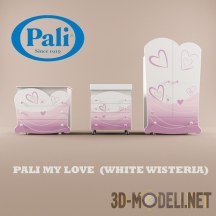 3d-модель Набор мебели Pali Olbo My Love