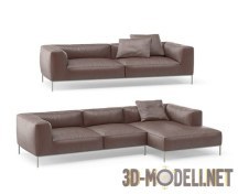 3d-модель Два современных дивана