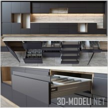 3d-модель Выдвижные мебельные системы от Blum