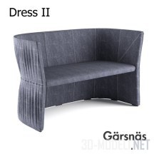3d-модель Диван Dress 2 Garsnas