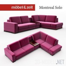3d-модель Диван Indesign Montreal Solo от Mobel&Zeit