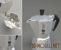 3d-модель Гейзерная кофеварка Bialetti