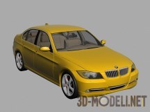 3d-модель Автомобиль BMW 3 2005