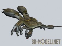 3d-модель Транспорт Combine dropship из Half-Life 2