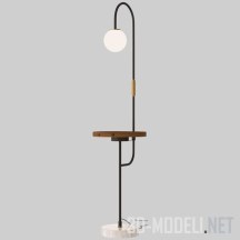 3d-модель Напольный светильник Eureka