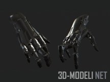 3d-модель Кибернетичиская кисть руки