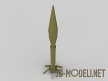 3d-модель Выстрел для гранатомета Instalaza