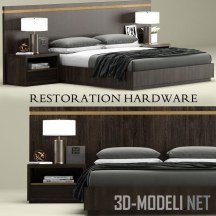 Кровать Bezier от Restoration Hardware