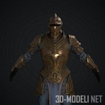 3d-модель Средневековые доспехи  (Medieval Armour)