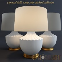 3d-модель Настольная лампа Carousel John Richard Collection