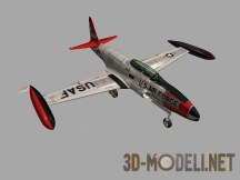 3d-модель Учебный самолет T33a