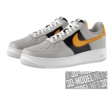 3d-модель Кроссовки Air Force Low By You от Nike