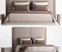 3d-модель Кровать ICON Fendi Casa
