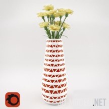 3d-модель Ажурная ваза Azucar Orange Vase
