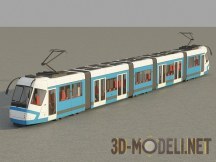 3d-модель Современный трамвай