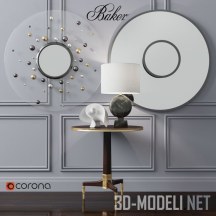 3d-модель Консоль и зеркала от Baker