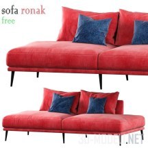 3d-модель Современный диван Ronak