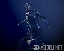 3d-модель Персонаж Shuri The Black Panther