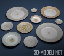 3d-модель Посуда «Mosaique au 24» от Hermes