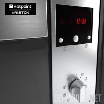 3d-модель Духовой шкаф Hotpoint Ariston MH 99.1 IX HA S