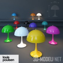 3d-модель Настольная лампа Louise Poulsen PANTHELLA