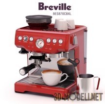 3d-модель Кофемашина Breville The Barista Express Coffee
