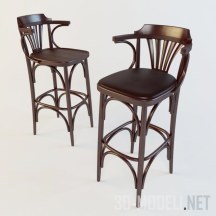 3d-модель Венский стул для бара